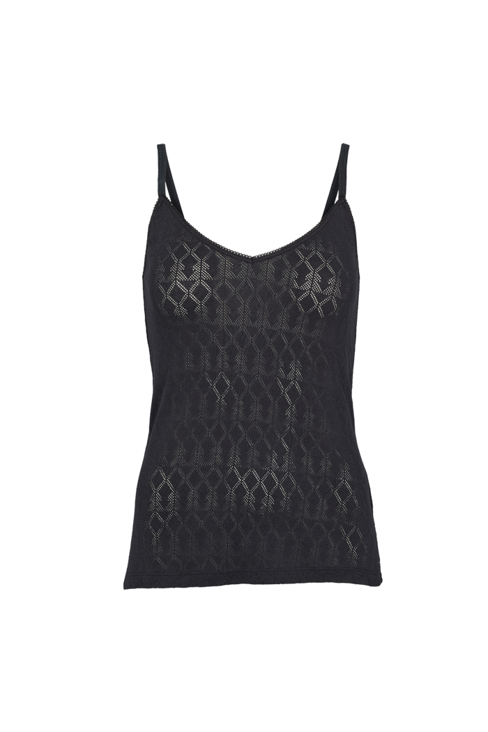 Basic Apparel Ana Strap top Toppe 001 Black