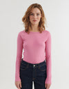 Arense LS Tee - Cashmere rose