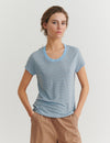 Ashly SS Tee - Dutch canal portabella