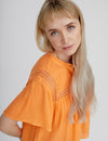 Azela Blouse - Musk Melon