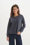 Boni LS T-Shirt - Tusche