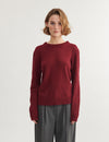 Cady O-Neck - Bordeaux Truffle