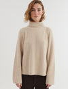 Cady Raglan Sweater - Beige Mel.