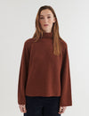 Cady Raglan Sweater - Tortoise shell