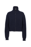 Basic Apparel Cady Zip Cardigan Cardigans 606 Sky Captain