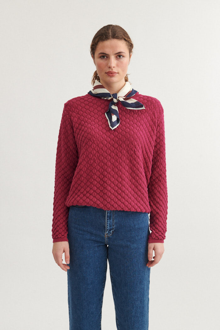 Basic Apparel Camilla Sweater Sweaters 797 Beaujolais