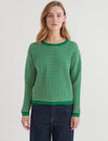 Cashi Pullover - Abundant green / Birch