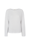 Basic Apparel Cia Boat Neck Sweaters 423 Bright White