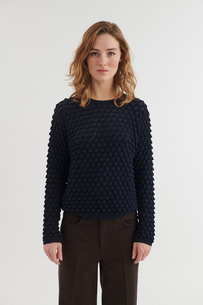 Basic Apparel Cilla Sweater Sweaters 606 Sky Captain