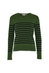 Basic Apparel Ella Sweater Sweaters 637 Douglas fir / Black