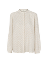 Ember LS Shirt GOTS - Birch / Amber Brown / Blue Horizon