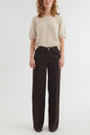 Basic Apparel Enya Brown Jeans Jeans 709 Chocolate torte