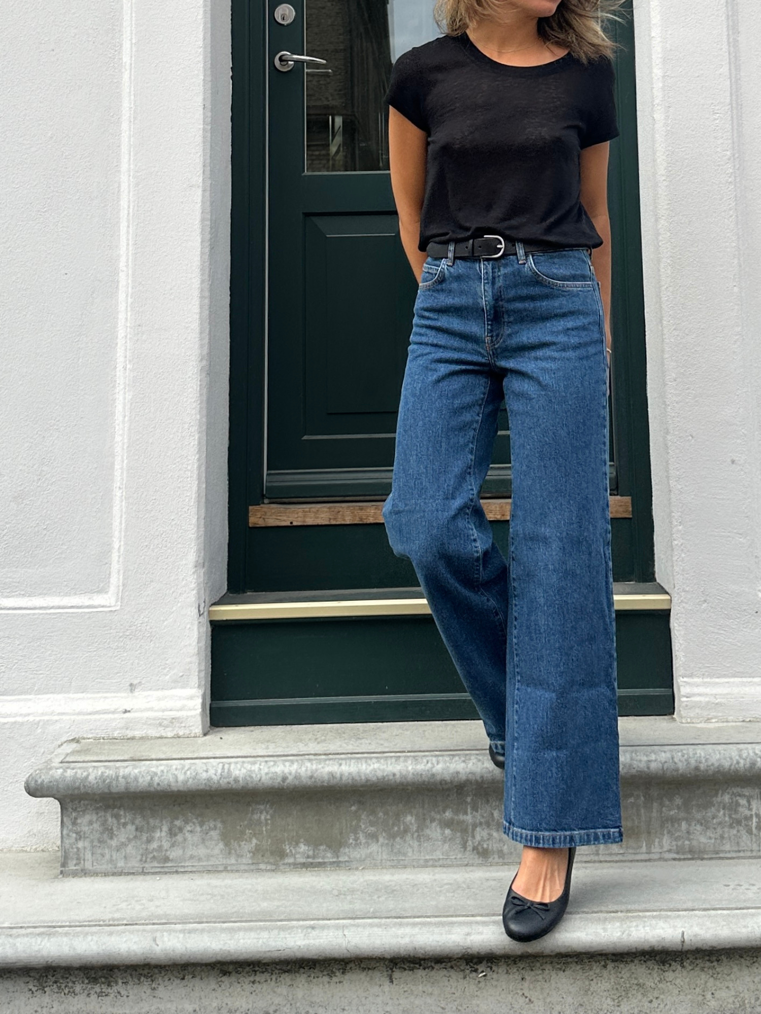 Basic Apparel Enya Jeans Jeans 103 Mid Blue