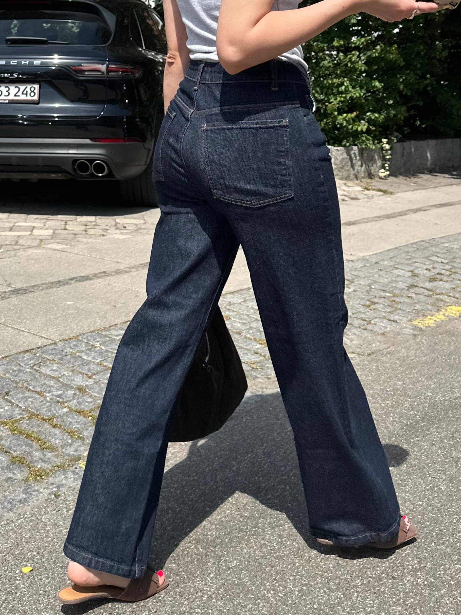 Basic Apparel Enya Rinse Wash Jeans Jeans 885 Raw denim