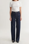 Enya Rinse Wash Jeans - Raw denim