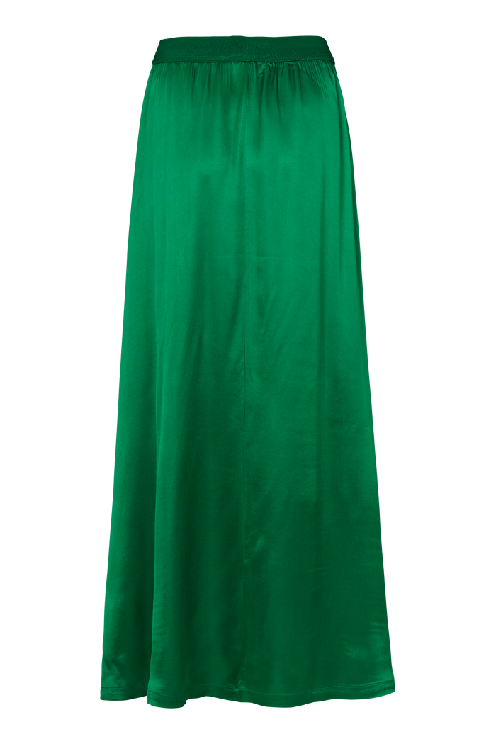 Basic Apparel Flora Wide Skirt Nederdele 648 Green Jacket