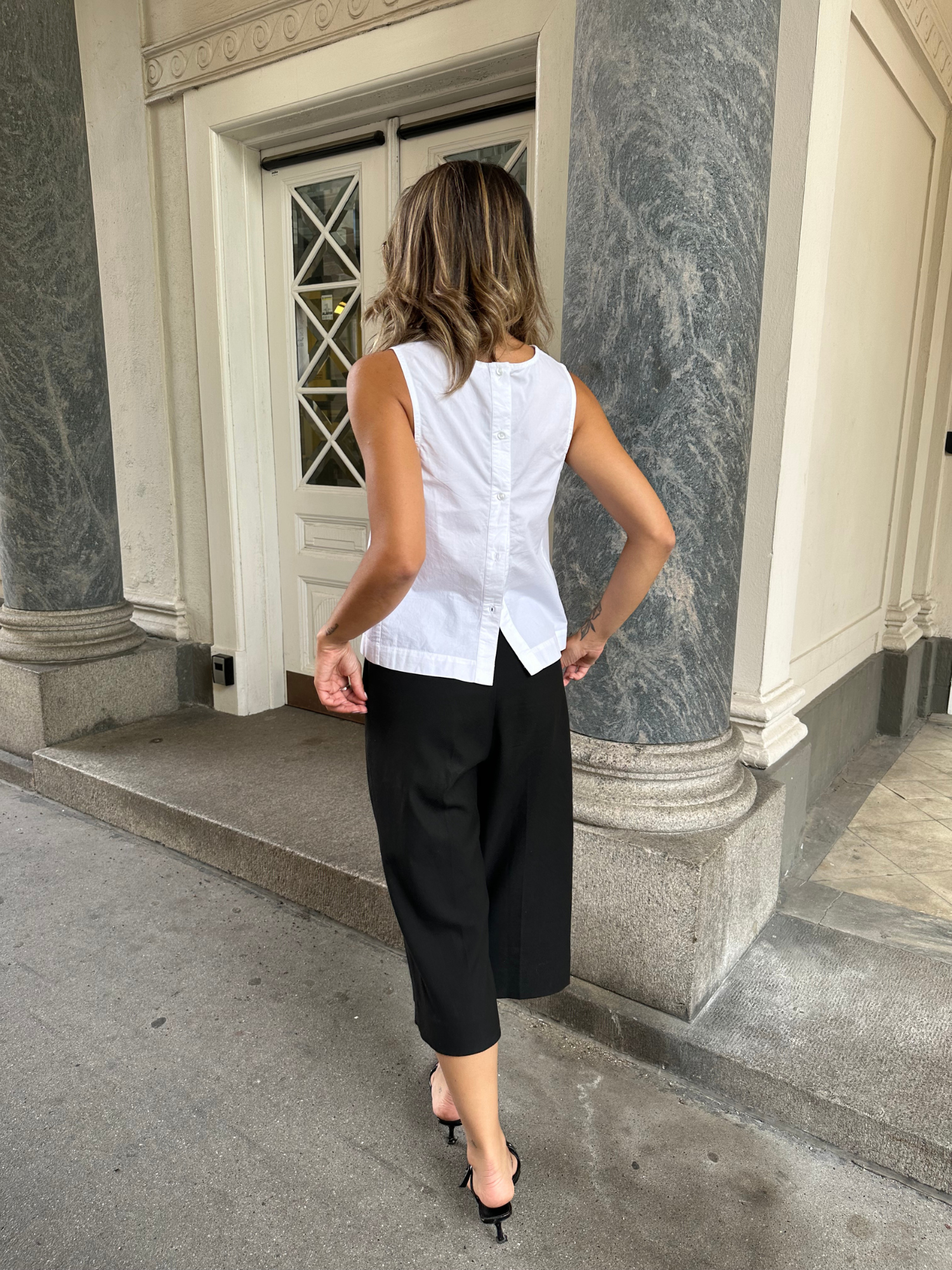 Basic Apparel Ida Top Toppe 423 Bright White