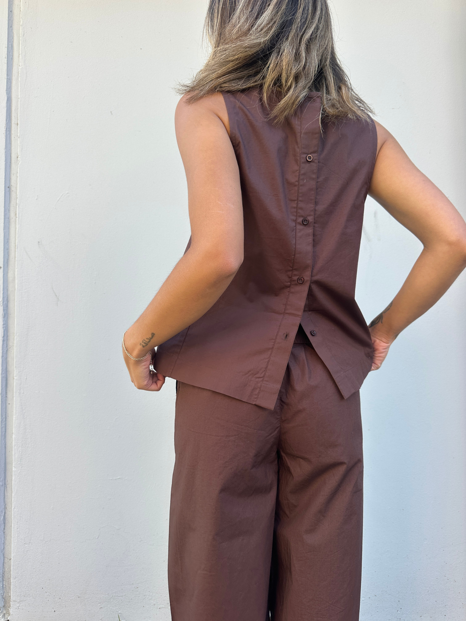 Basic Apparel Ida Top Toppe 864 Chicory coffee