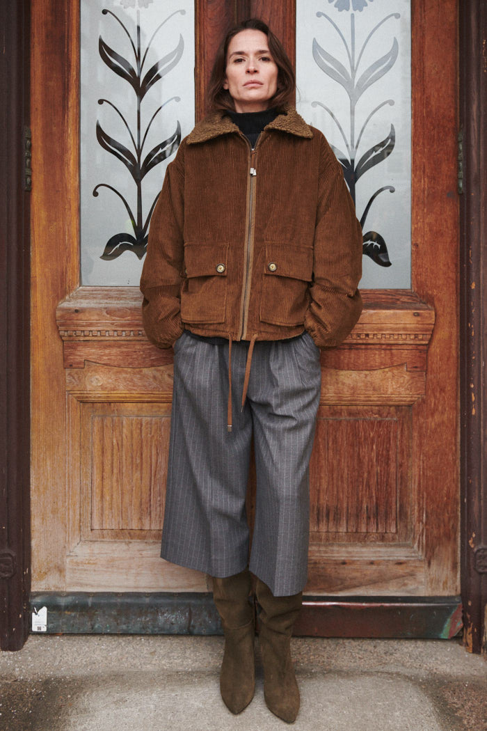 Basic Apparel Isa Bomber Jacket Jakker 620 Desert palm