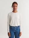 Jolanda LS Tee - Off White