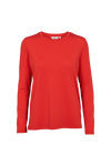 Jolanda LS Tee - High Risk Red