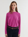 Jolanda LS Tee - Purple Orchid