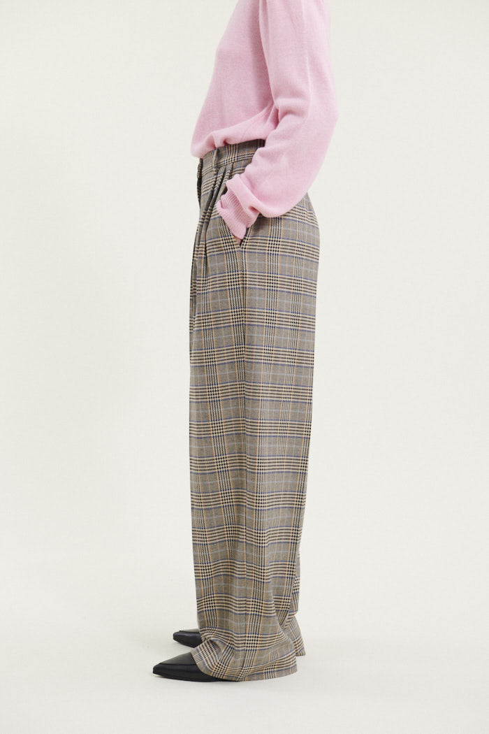 Basic Apparel Jorie Pants Bukser 453 Light Khaki/Black