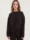 Kat Sweat Shirt - Chocolate torte