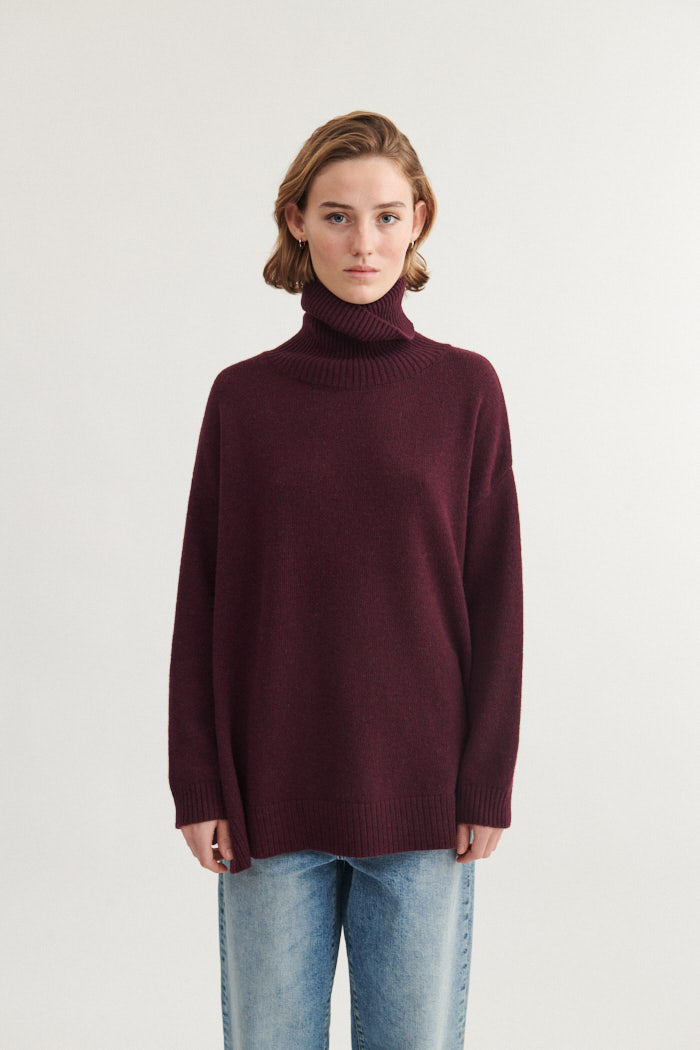 Basic Apparel Line T-Neck Sweaters 475 Port Royale
