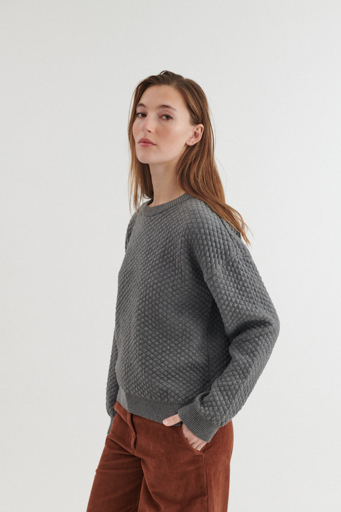 Basic Apparel Lis Sweater Sweaters 318 Light Grey Mel.