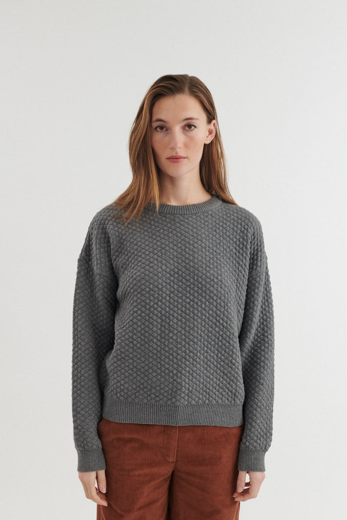 Basic Apparel Lis Sweater Sweaters 318 Light Grey Mel.