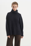 Liz T-Neck - Navy