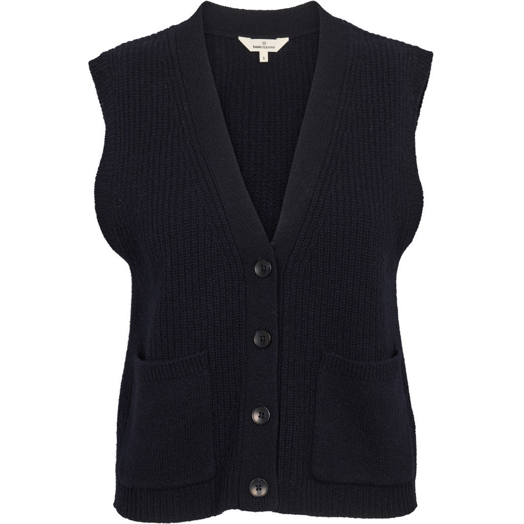 Basic Apparel Liz Vest Veste 048 Navy