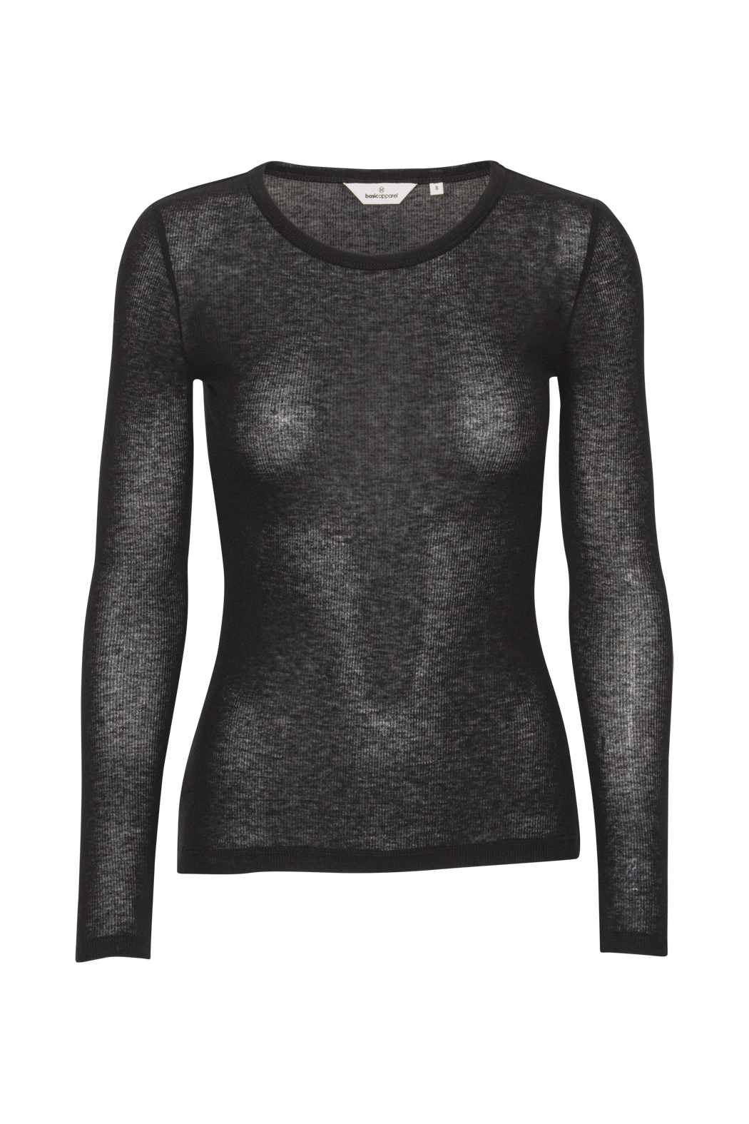 Basic Apparel Lublina LS Tee T-shirts 001 Black