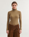 Ludmilla High-neck - Capers Green