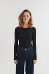 Ludmilla LS Tee - Black