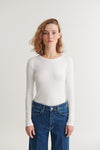 Ludmilla LS Tee - Bright White