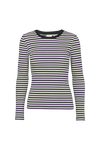 Ludmilla LS Tee - Crown Jewel/White Swan/Black