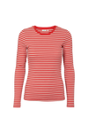 Ludmilla LS Tee - High Risk Red / Rose Dust