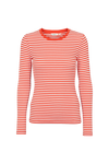 Ludmilla LS Tee - Grenadine / bright white