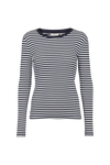 Ludmilla LS Tee - Sky Captain / Bright White