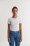 Ludmilla O-Neck - Light Grey Mel.