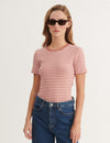 Ludmilla O-Neck - cedar wood / Rose Shadow