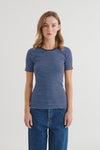 Ludmilla O-Neck - Riviera / Chicory coffee