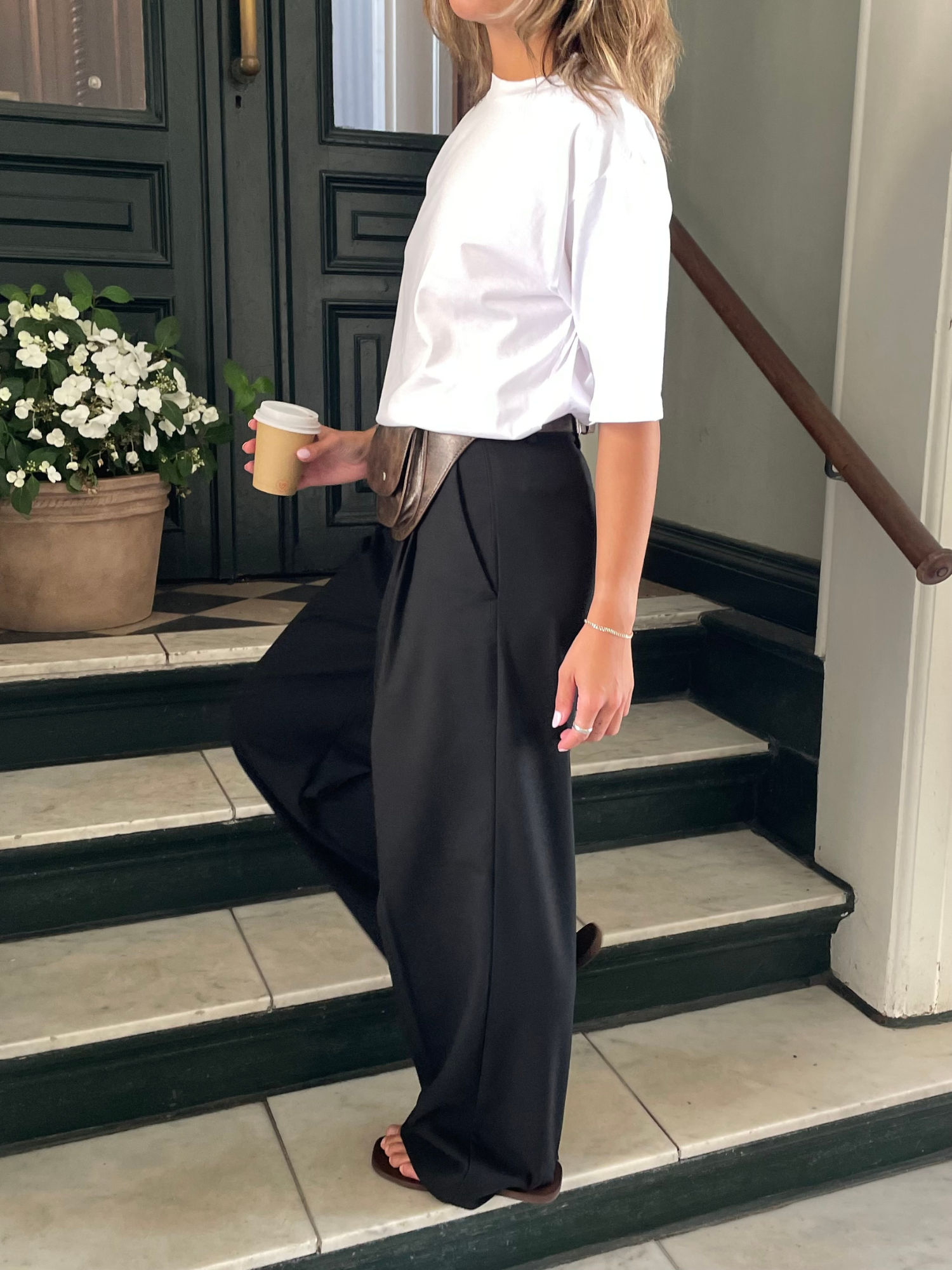 Basic Apparel Marjo Pants Bukser 001 Black