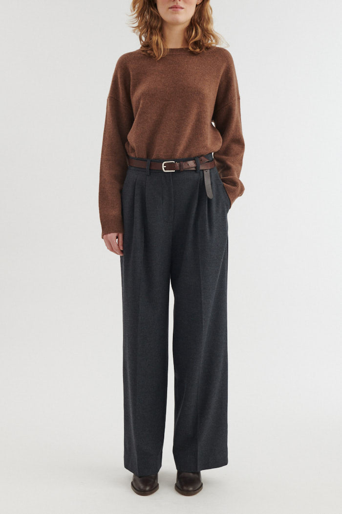 Basic Apparel Marjo Pants Bukser 693 Blackened pearl / black