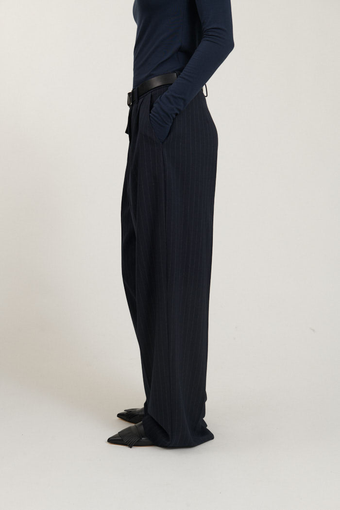 Basic Apparel Marjorie Pants Bukser 606 Sky Captain