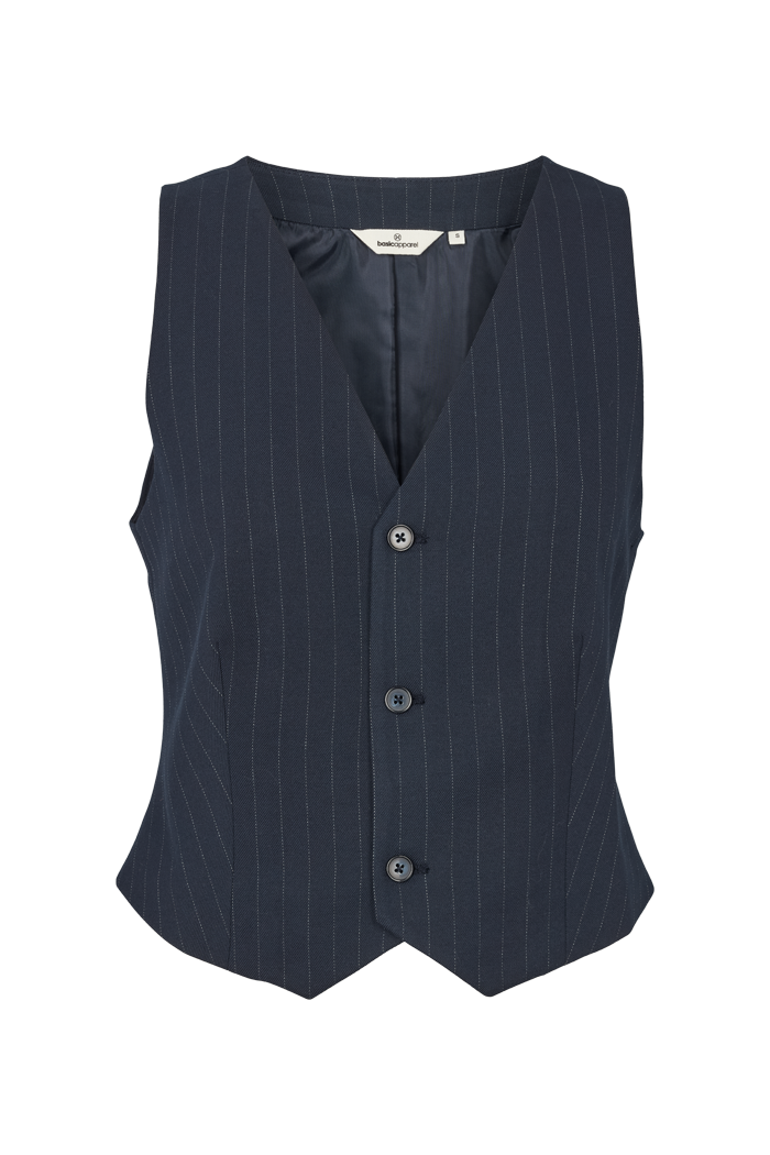 Basic Apparel Marjorie Vest Veste 606 Sky Captain