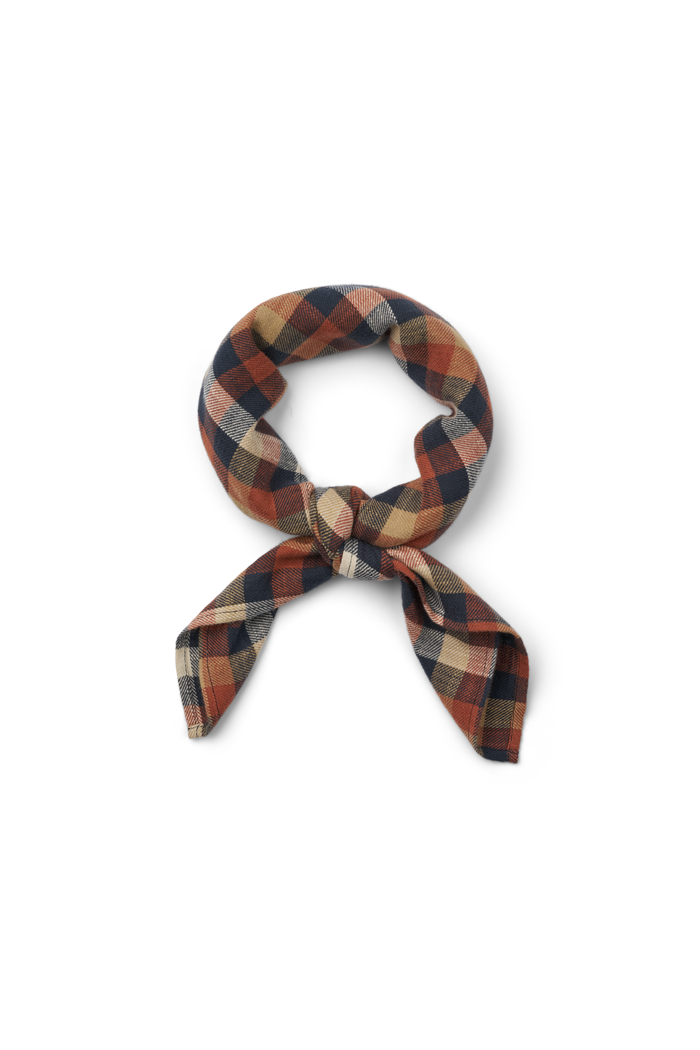 Basic Apparel Nalli Scarf Halstørklæder 915 Skycaptain / Tortoise shell