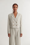 Radi Short Jacket - Chincilla